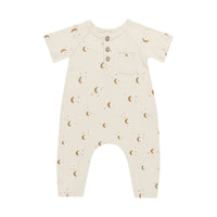 Quincy Mae Moons Short Sleeve Jumpsuit