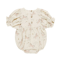 Quincy Mae Unicorn Cosette romper