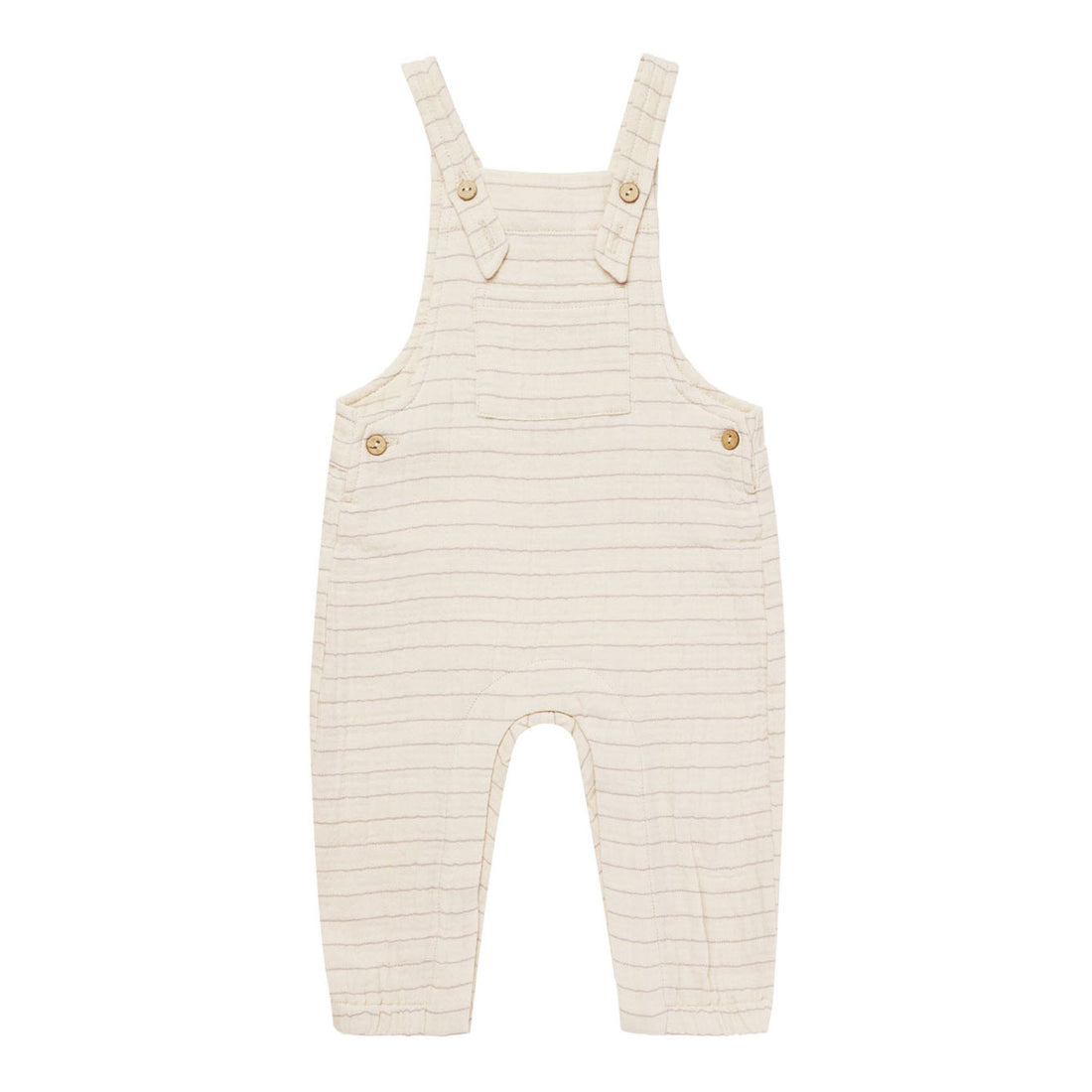 Quincy Mae Vintage Stripe Baby Overall