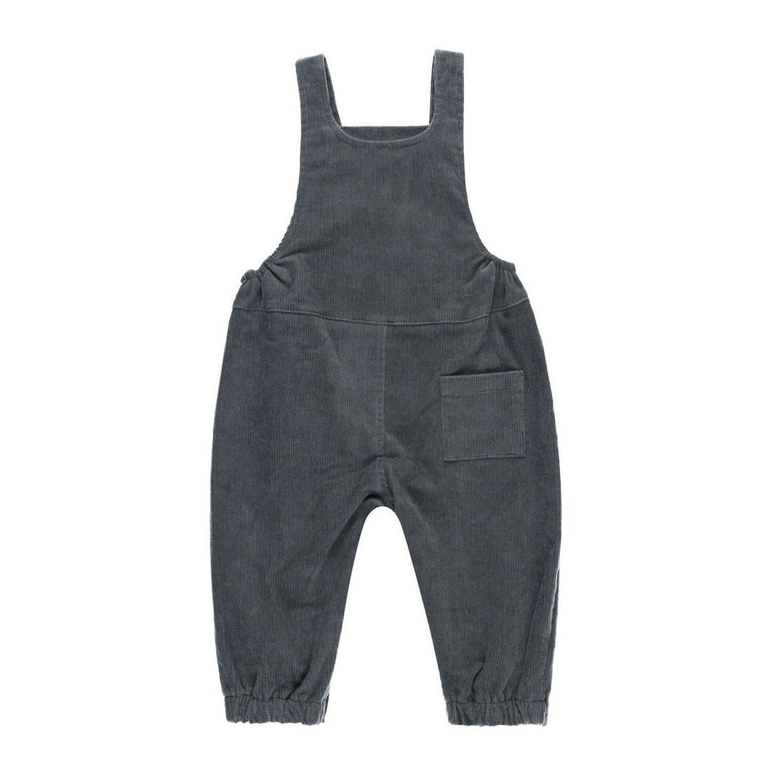 Quincy Mae Indigo Cordouroy Baby Overalls