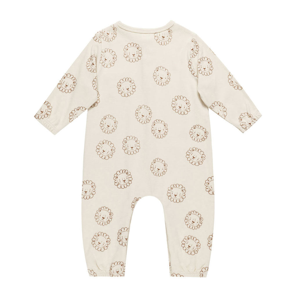 Quincy Mae Lions Long Sleeve Pocket Jumpsuit