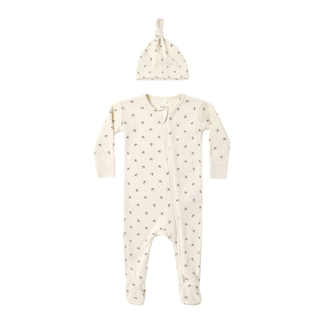 Quincy Mae Fall Ditsy Waffle Sleep Set