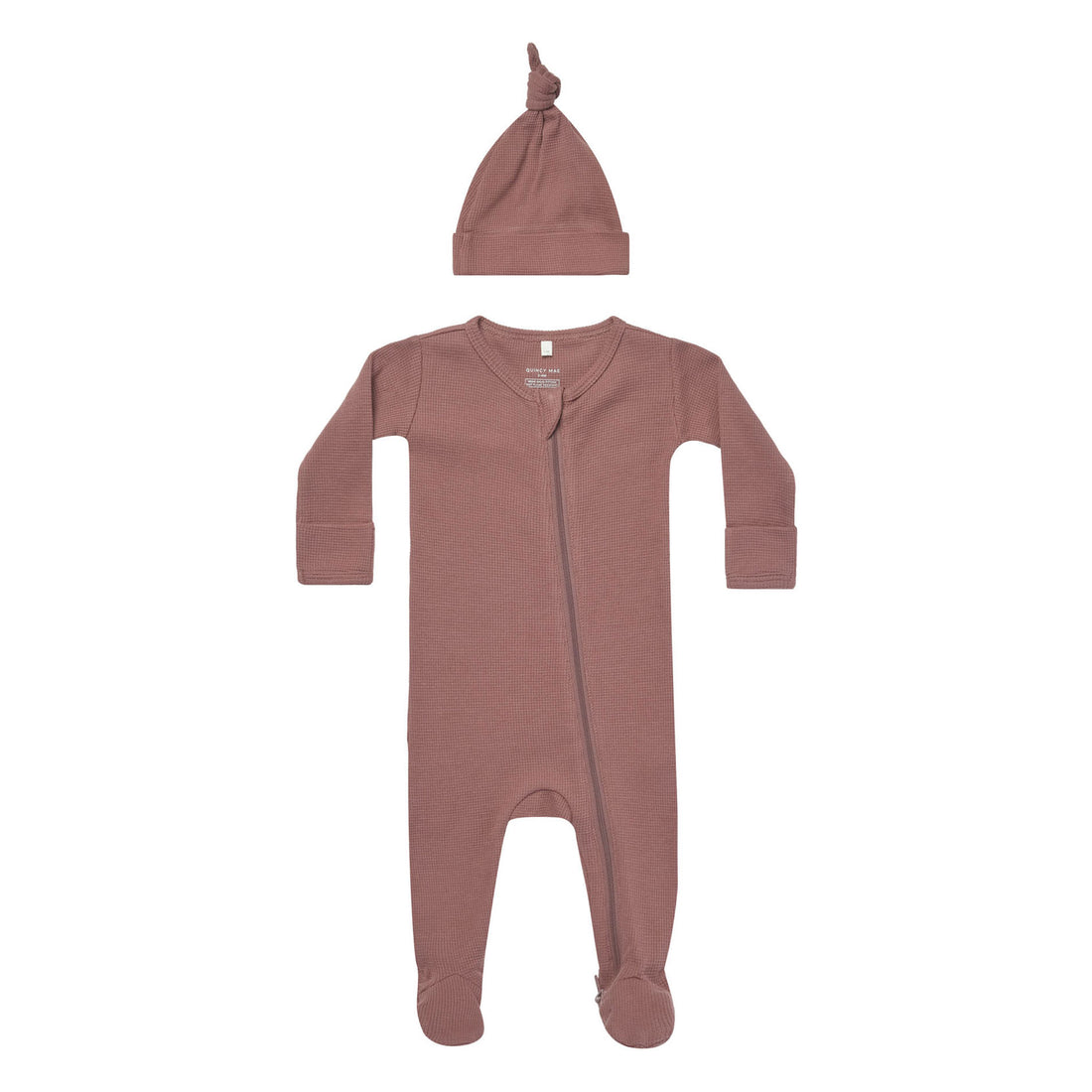 Quincy Mae Fig Waffle Sleep Set