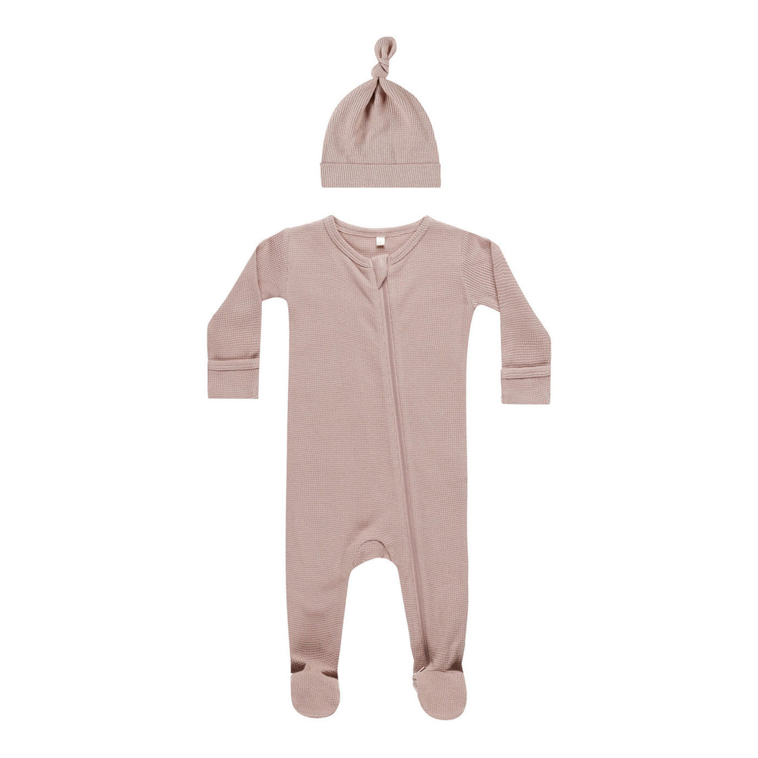 Quincy Mae Mauve Waffle Sleep Set