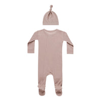 Quincy Mae Mauve Waffle Sleep Set