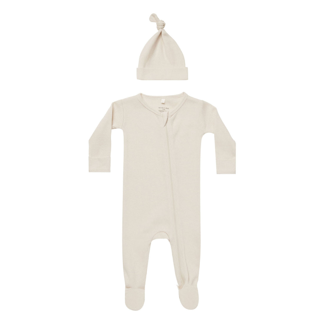 Quincy Mae Natural Waffle Sleep Set
