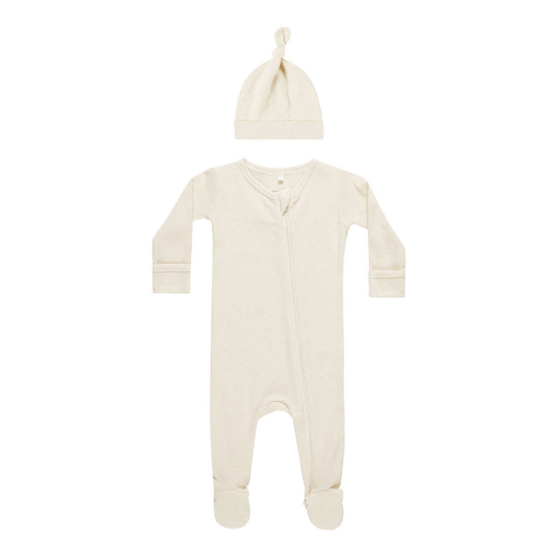 Quincy Mae Natural Waffle Sleep Set