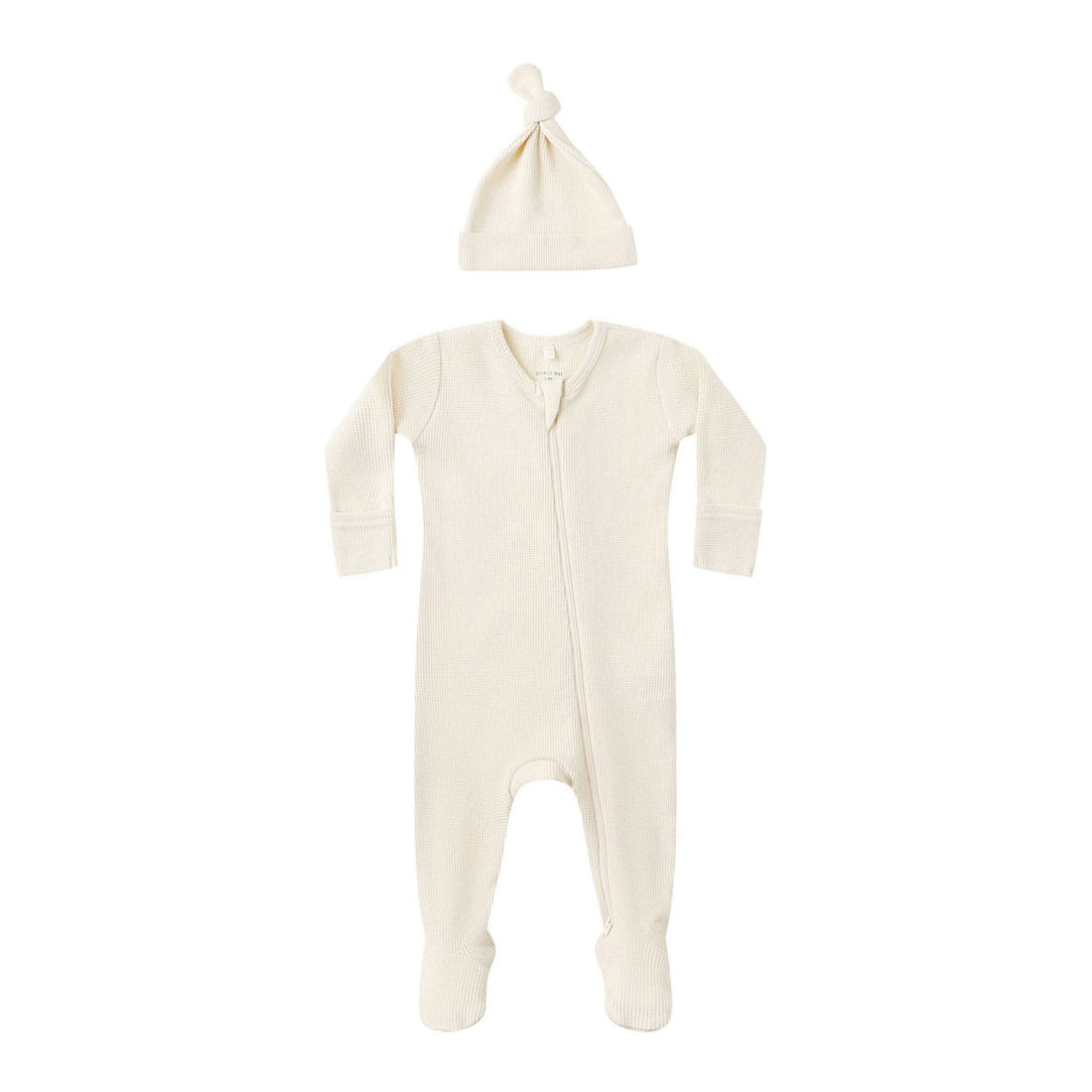Quincy Mae Natural Waffle Sleep Baby Set