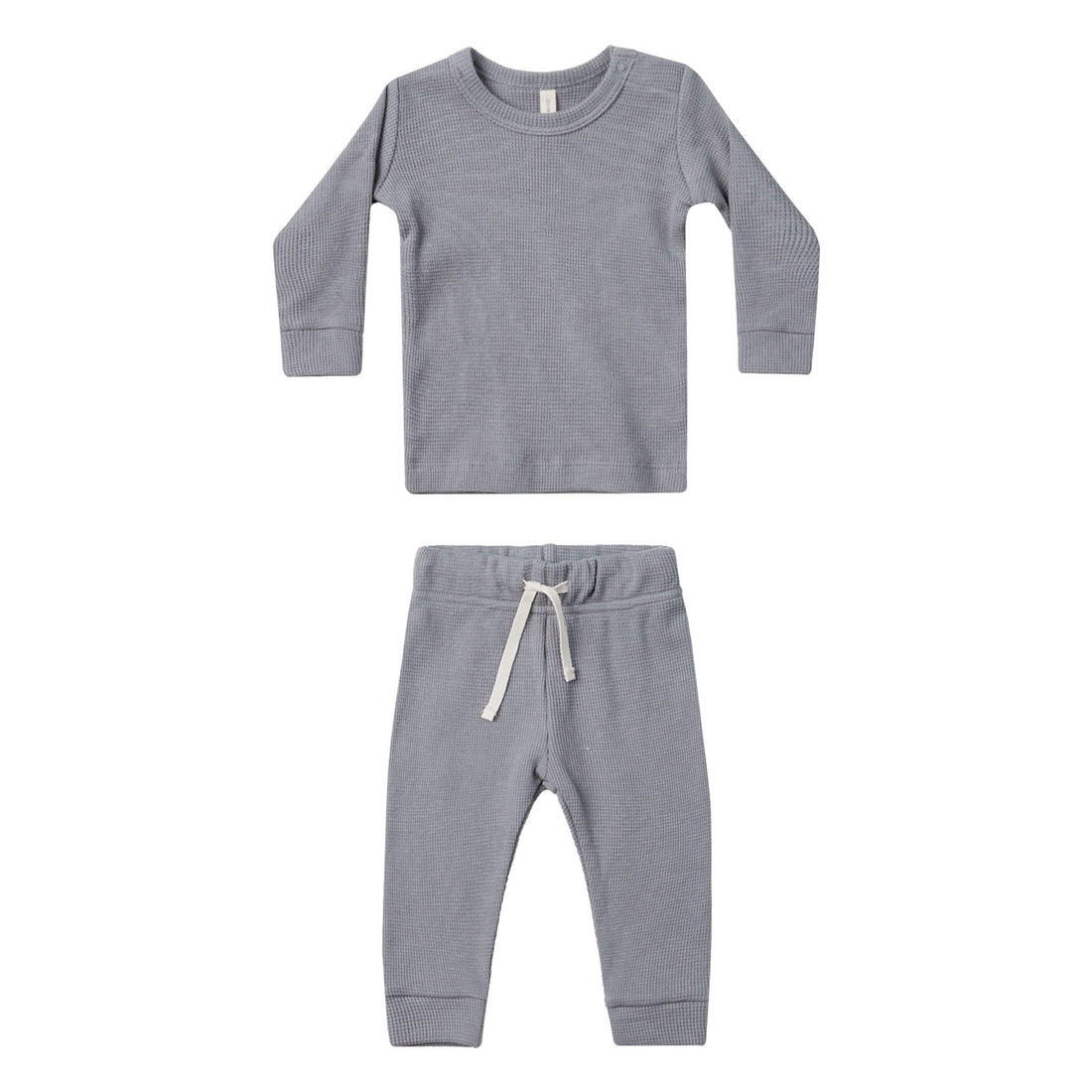 Quincy Mae Lagoon Waffle Top + Pant Set