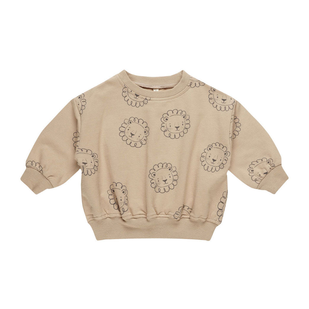 Quincy Mae Lions Relaxed Fleece Sweatshirt