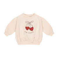 Quincy Mae Antique Mon Amour Relaxed Sweatshirt