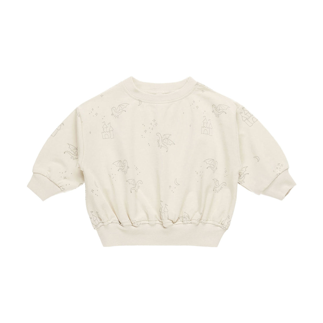 Quincy Mae Dragons Relaxed Sweatshirt