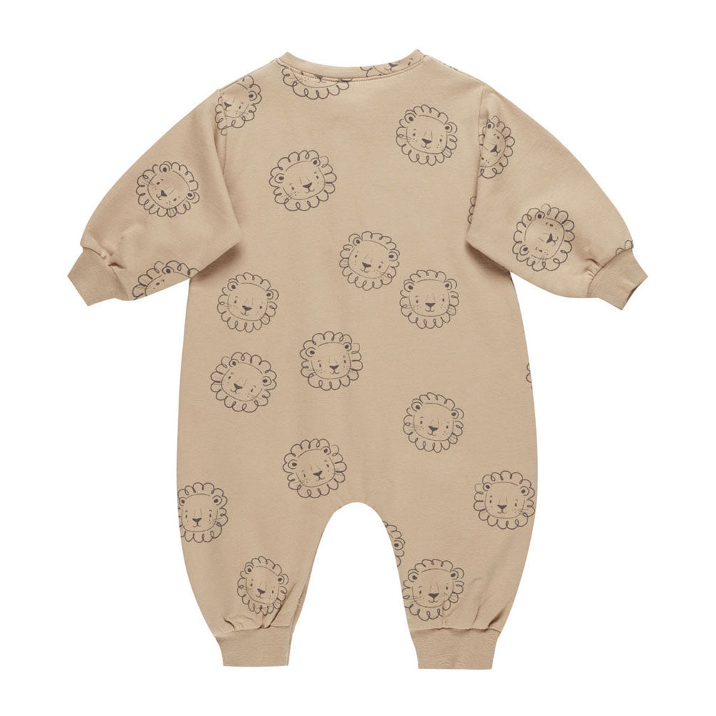 Quincy Mae Lions Relaxed Fleece Jumpsuit