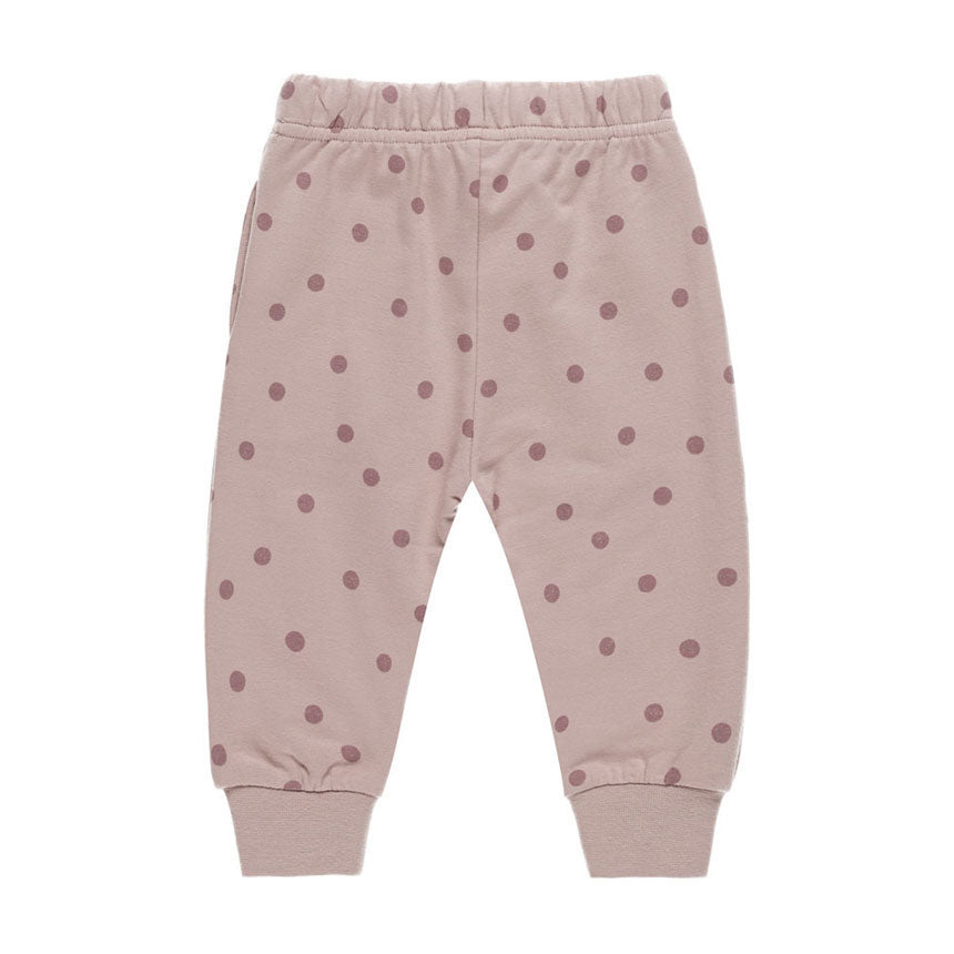 Quincy Mae Polka Dots Relaxed Fleece Sweatpants
