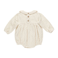 Quincy Mae Polka Dot Peter Pan Romper
