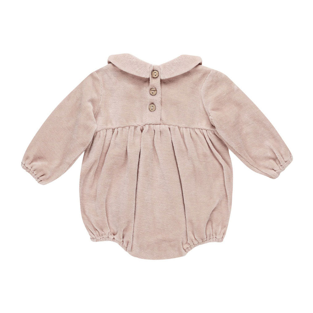 Quincy Mae Blush Peter Pan Romper