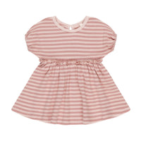 Quincy Mae Pink Stripe Annie Dress