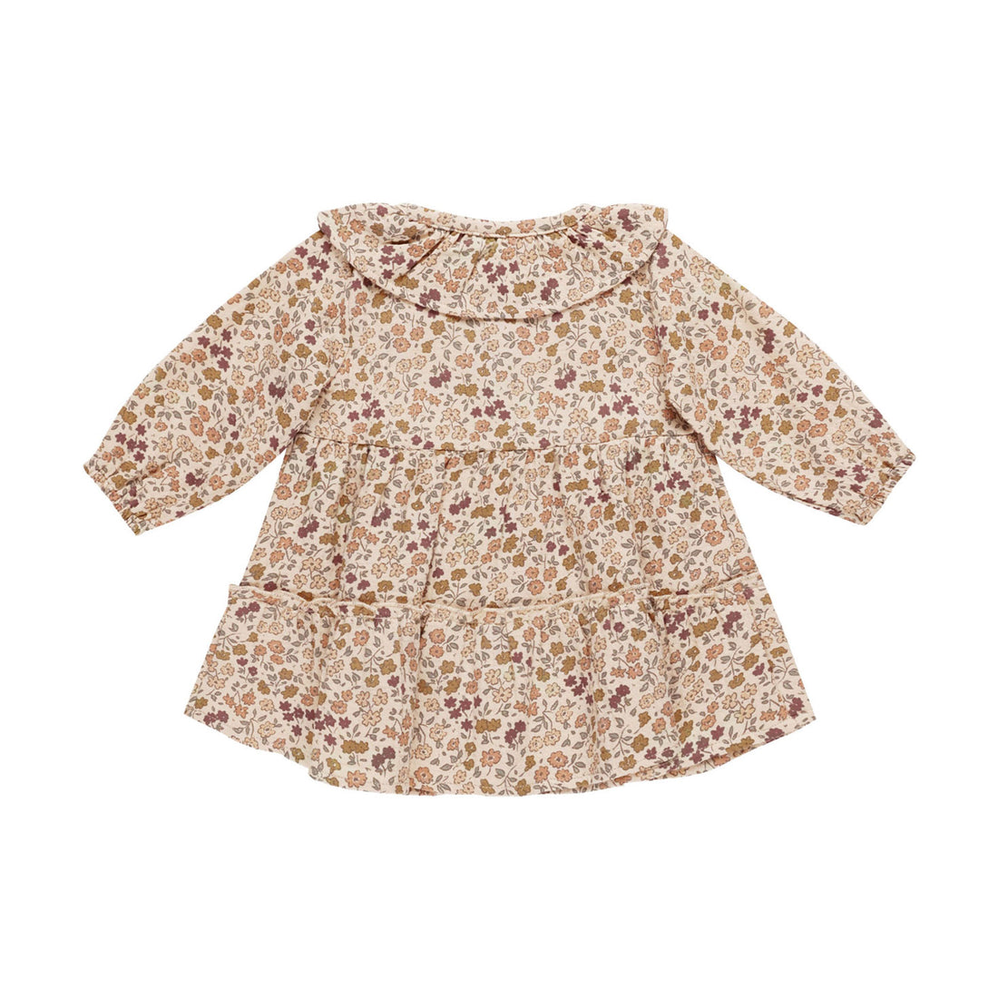Quincy Mae Posy Ruffle Collar Button Dress
