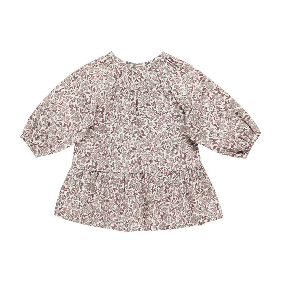 Quincy Mae Mauve Ditsy Lany Dress