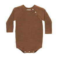 Quincy Mae Cinnamon Riggens Romper
