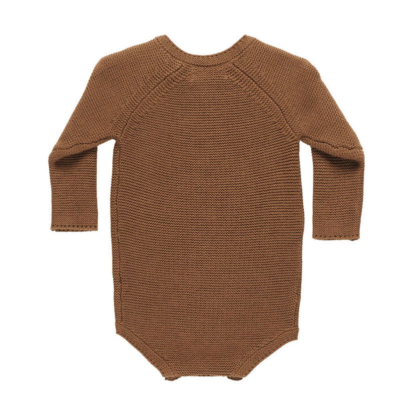 Quincy Mae Cinnamon Riggens Romper