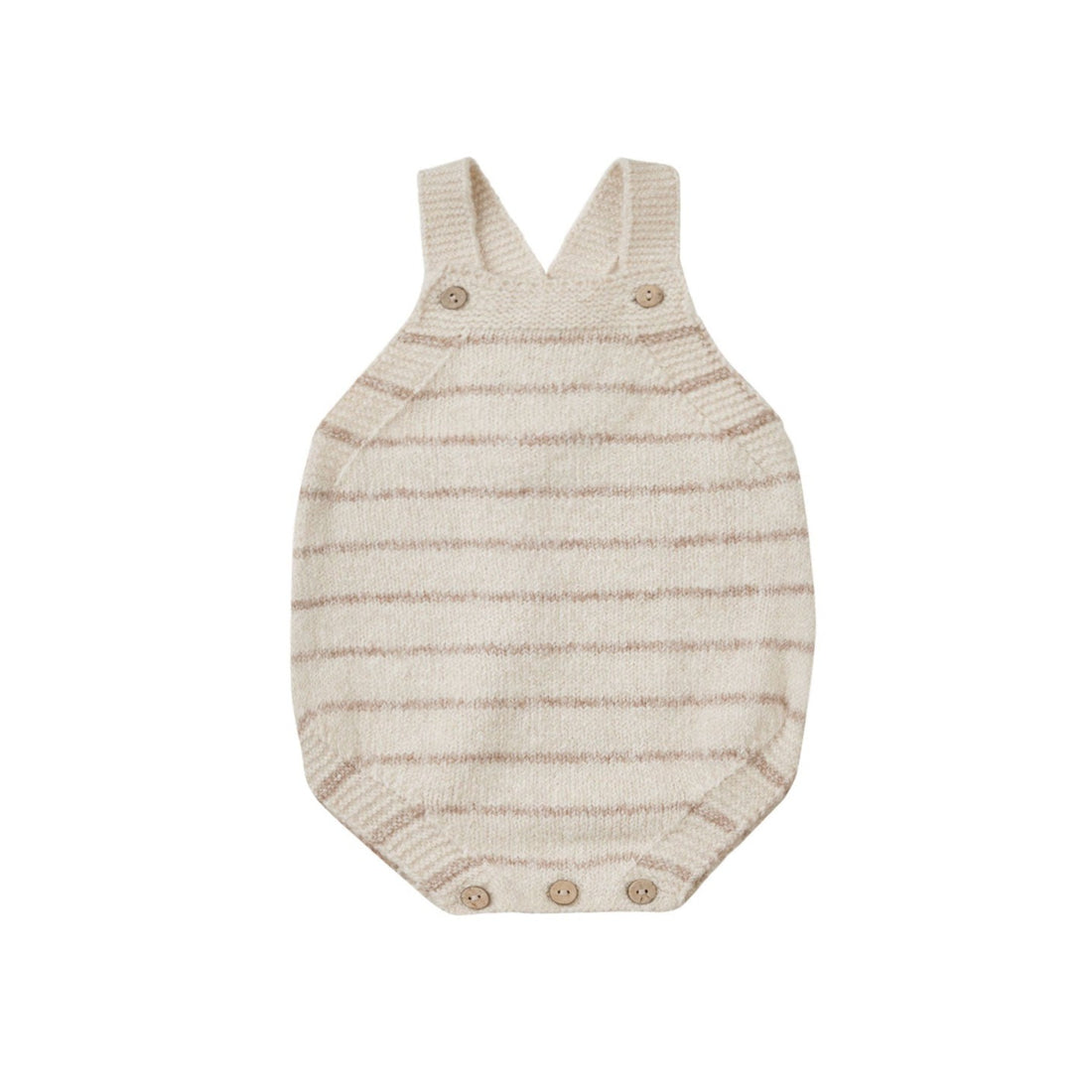 Quincy Mae Heathered Oat Tatum Romper