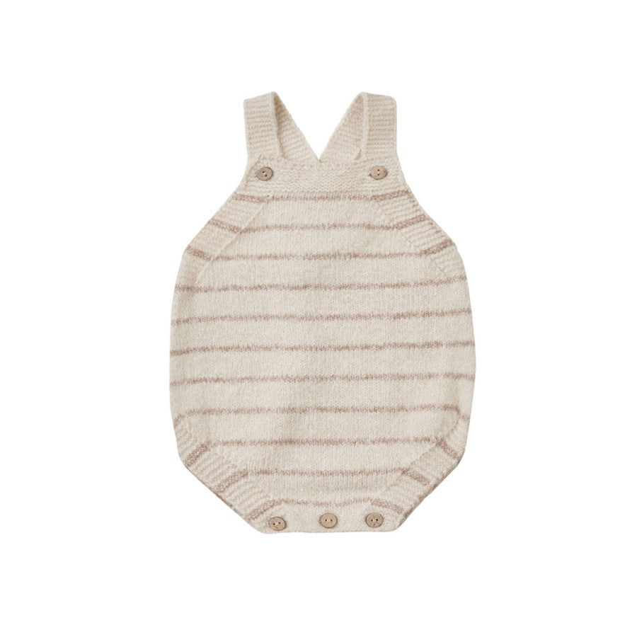 Quincy Mae Heathered Oat Tatum Romper