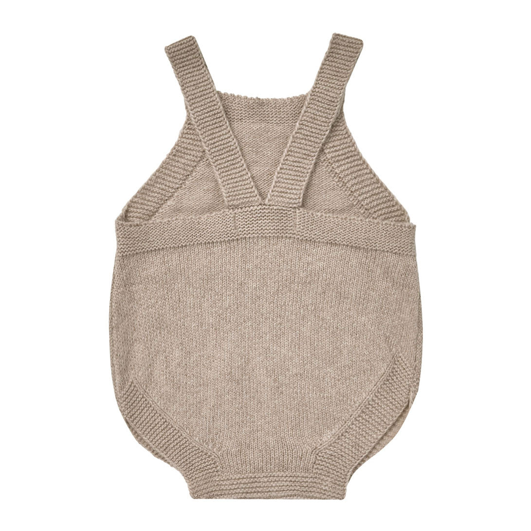 Quincy Mae Heathered Oat Tatum Romper