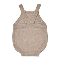 Quincy Mae Heathered Oat Tatum Romper