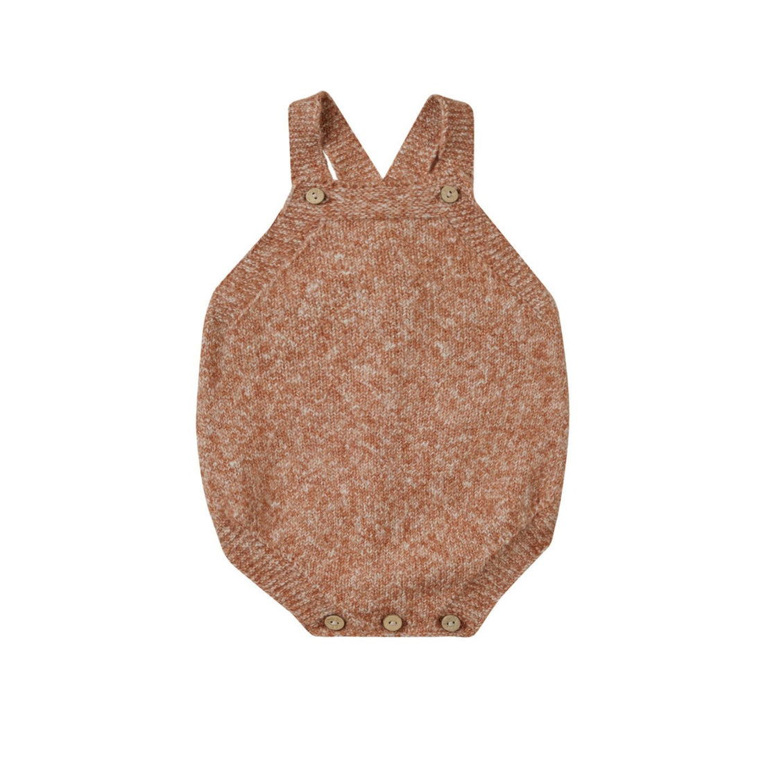 Quincy Mae Heathered Clay Tatum Romper