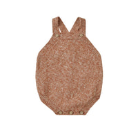 Quincy Mae Heathered Clay Tatum Romper