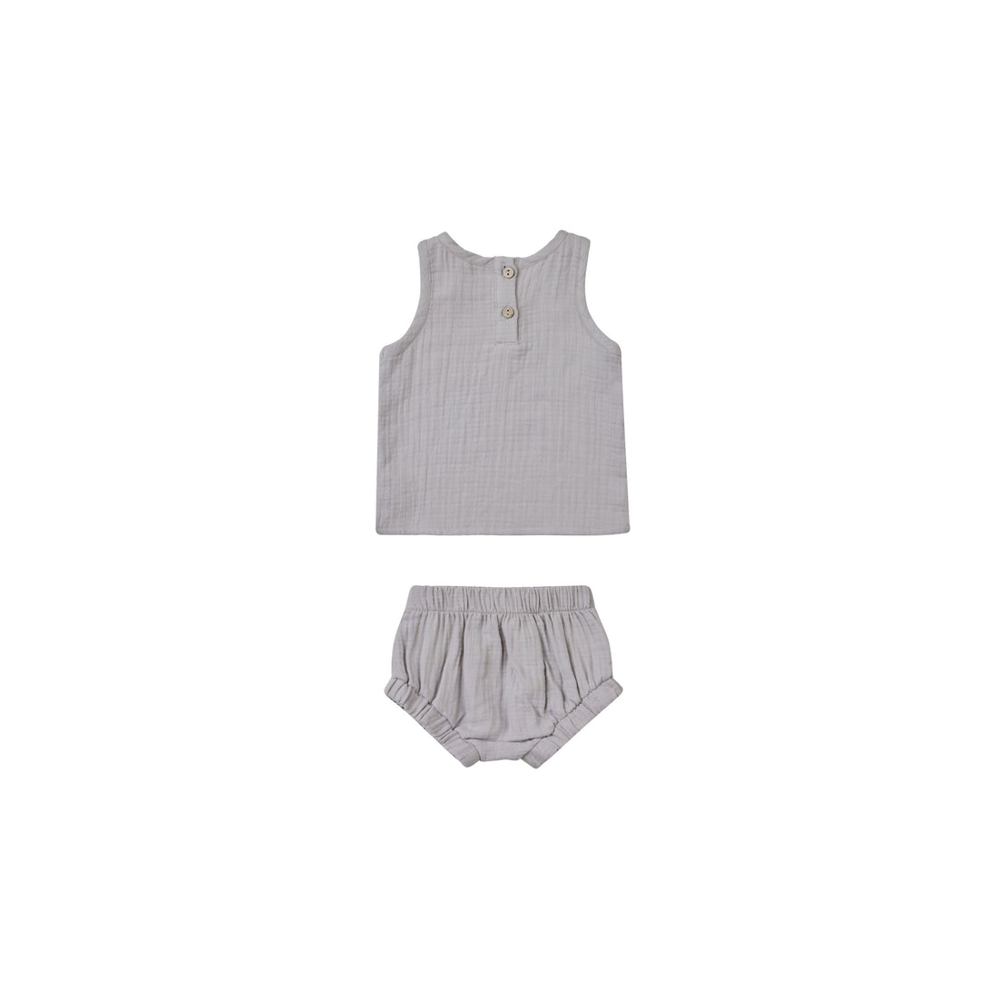 Quincy Mae Periwinkle Woven Tank + Short Set