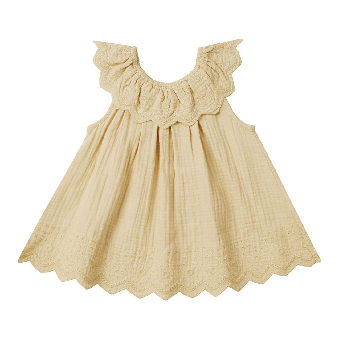 Quincy Mae Lemon Isla Dress