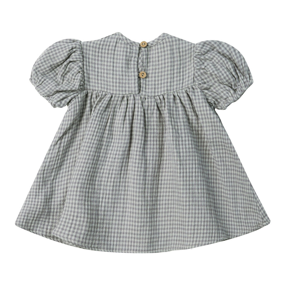 Quincy Mae Blue Gingham Carina Dress