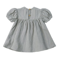 Quincy Mae Blue Gingham Carina Dress