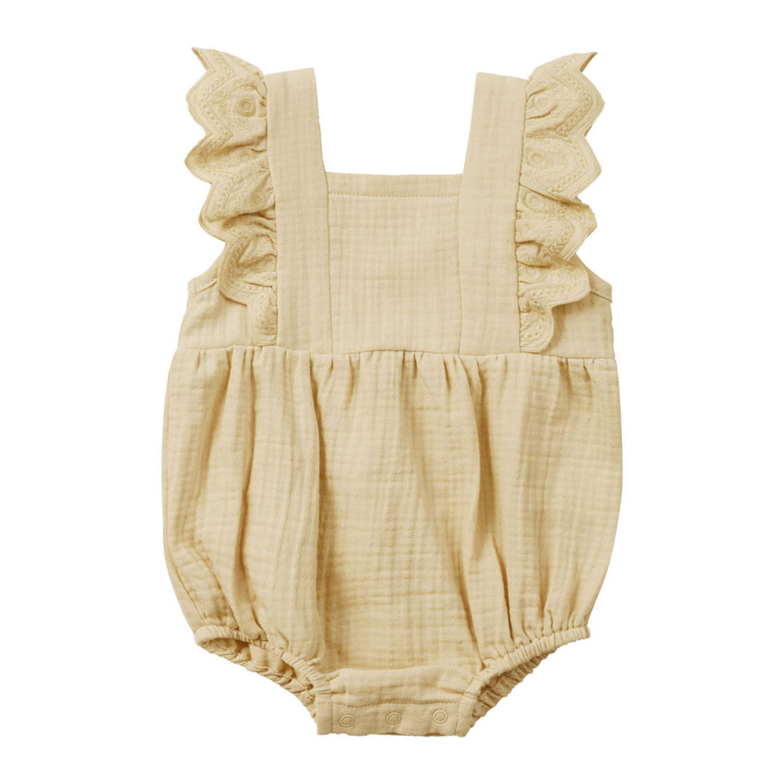 Quincy Mae Lemon Naomi Romper