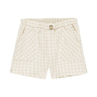 Quincy Mae Oat Check Utility Short