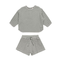 Quincy Mae Dusty Blue Flynn Set
