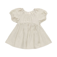 Quincy Mae Basil Stripe Bella Dress