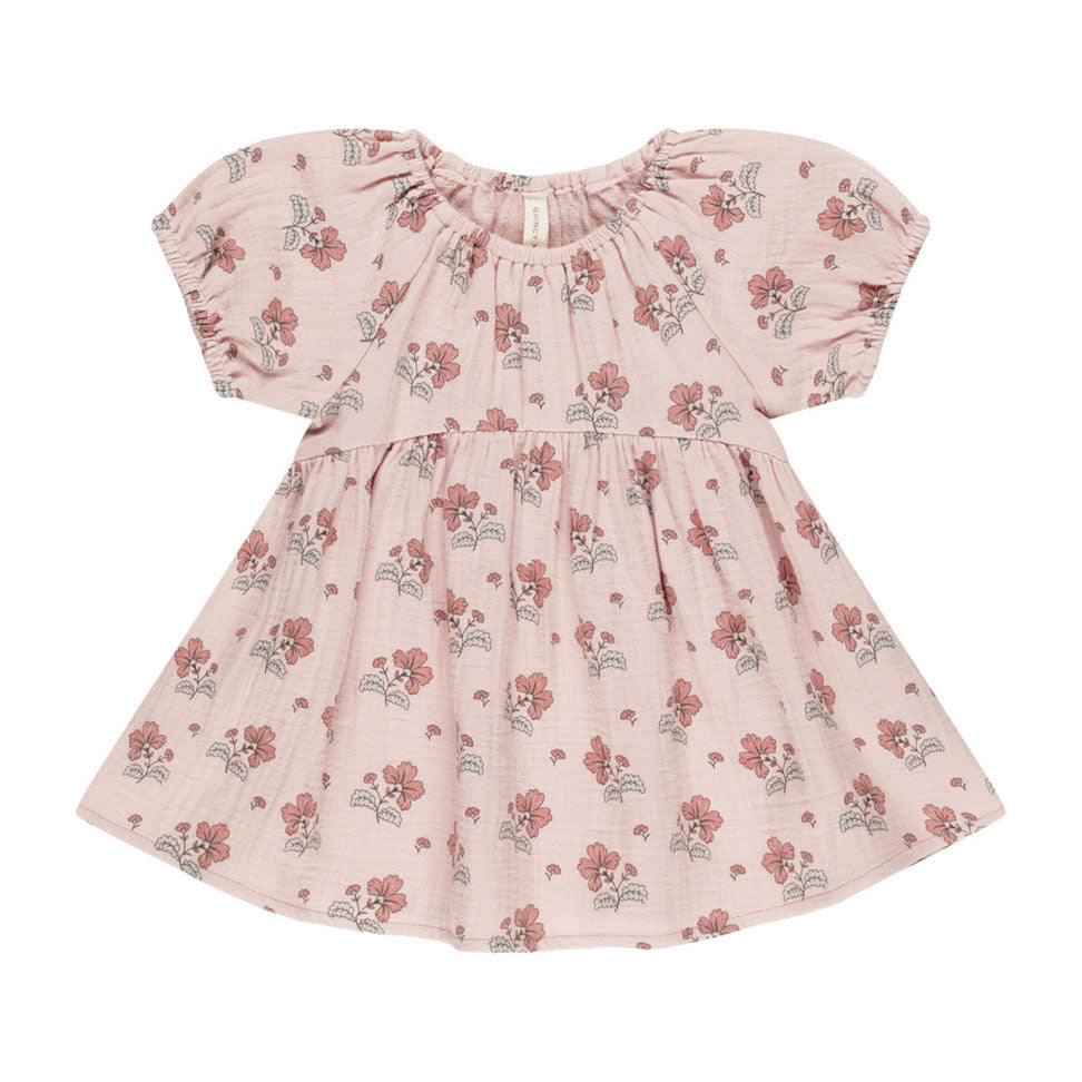 Quincy Mae Bubble Gum Vintage Floral Bella Dress
