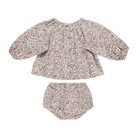 Quincy Mae Mauve Ditsy Cici Set