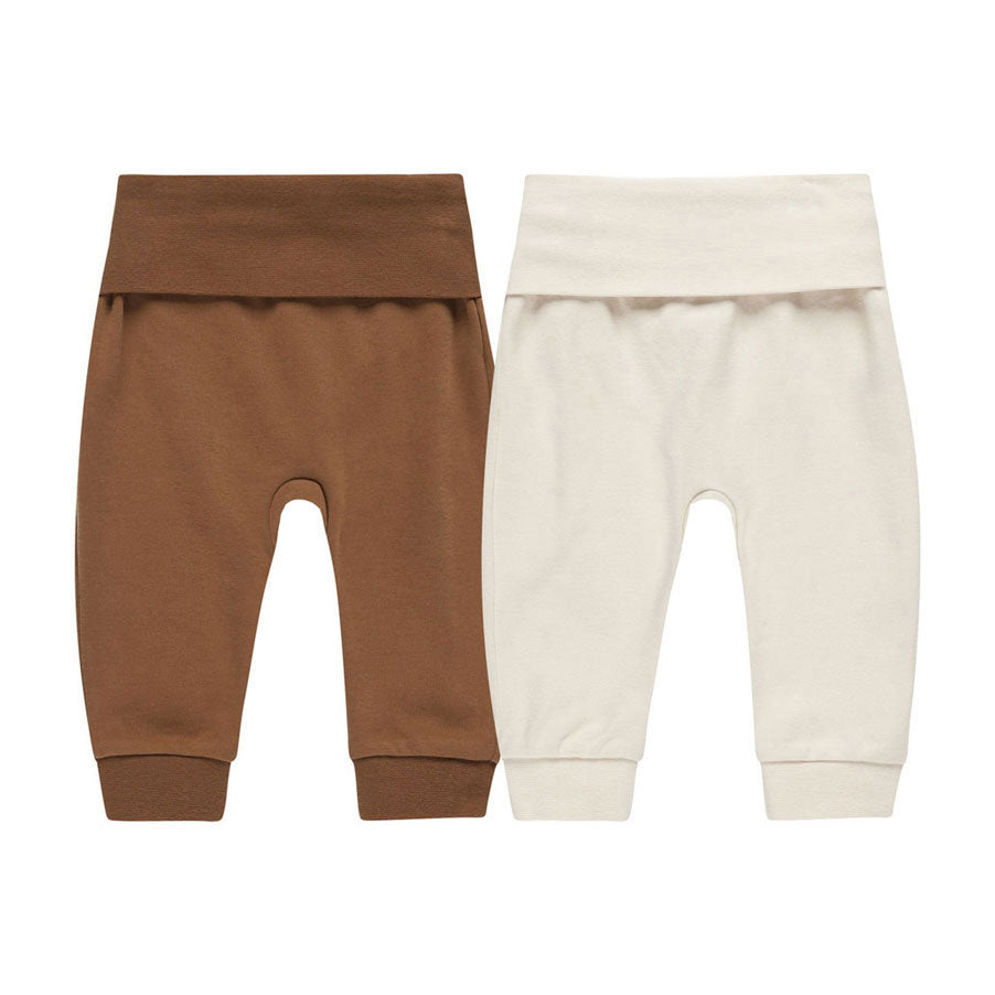 Quincy Mae Cinnamon Natural Baby Pant Set