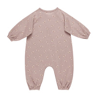 Quincy Mae Butterflies Henley Bubble Jumpsuit