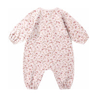 Quincy Mae Garden Henley Bubble Jumpsuit
