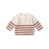 Quincy Mae Cranberry Rex Sweater