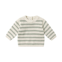 Quincy Mae Fern Stripe Rex Sweater