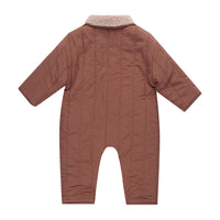 Quincy Mae Blush Shearling jumpsuit