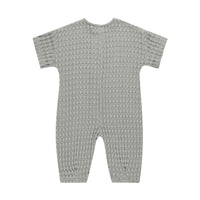 Quincy Mae Dusty Blue Hayes Jumpsuit
