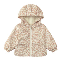 Quincy Mae Pink Blossom Rain Coat