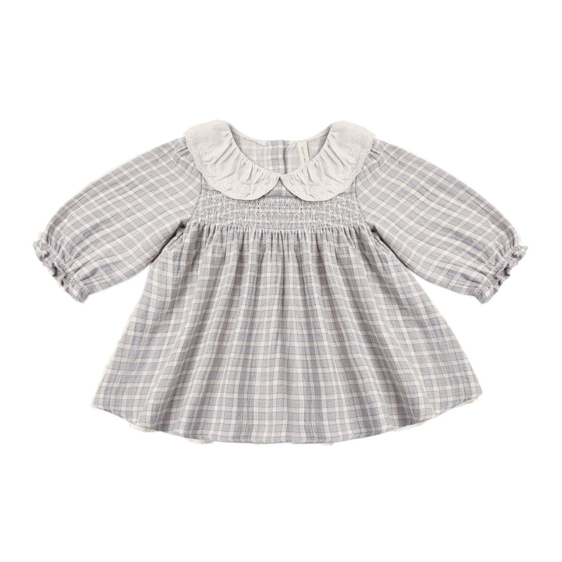 Quincy Mae Blue Gingham Callie Dress